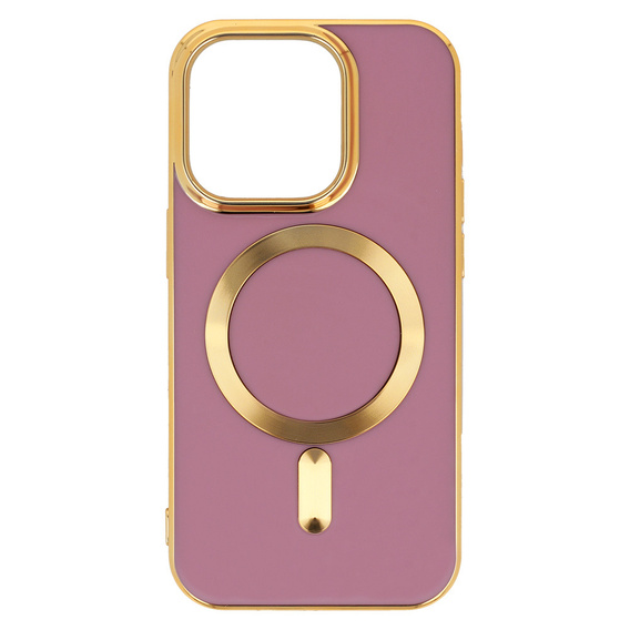 Etui Magnetyczne do Magsafe do iPhone 14 Pro, Fioletowy