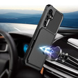 Etui do Samsung Galaxy A54 5G, Card Holder Kickstand, czarne