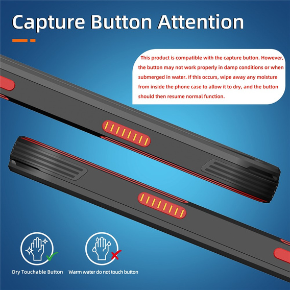 Etui Wodoodporne IP68 do iPhone 17 Pro Max, SHELLBOX GTM MagSafe, czarne