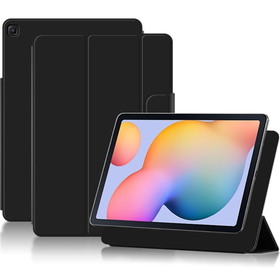 Etui do Samsung Galaxy Tab S6 Lite 10.4" 2020/2022/2024 Tri-fold, Magnetic smartcase, czarne