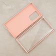 Etui do Samsung Galaxy S22 Ultra, Suritch Full Body, różowe rose gold