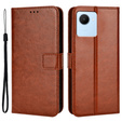 Etui Wallet do Realme C30 / Narzo 50i Prime, Brown