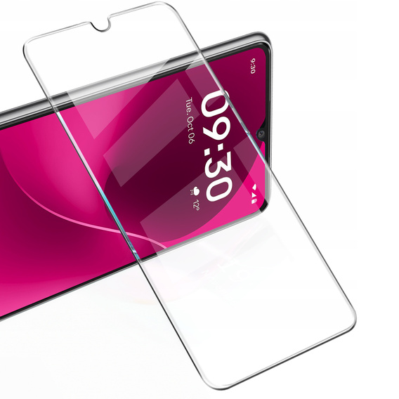 2x Szkło Hartowane do T Phone 3 5G, ERBORD 9H Hard Glass, szybka