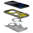 Etui Spigen do iPhone 16 Pro Max, Tough Armor T Mag MagSafe, przydymione czarne