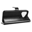 Etui z klapką do Honor 400 Lite, Crazy Horse Wallet, czarne