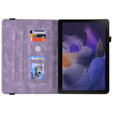 Etui do Samsung Galaxy Tab A11+, Butterfly, fioletowe