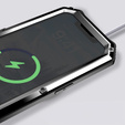 Etui pancerne do iPhone 16E, R-JUST, srebrne