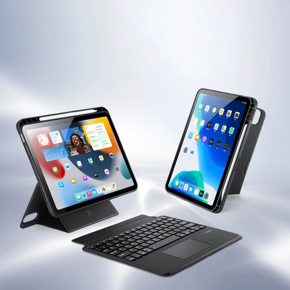 Etui z klawiaturą do iPad 10.9" 2022 (10 gen.), Dux Ducis DK series, czarne