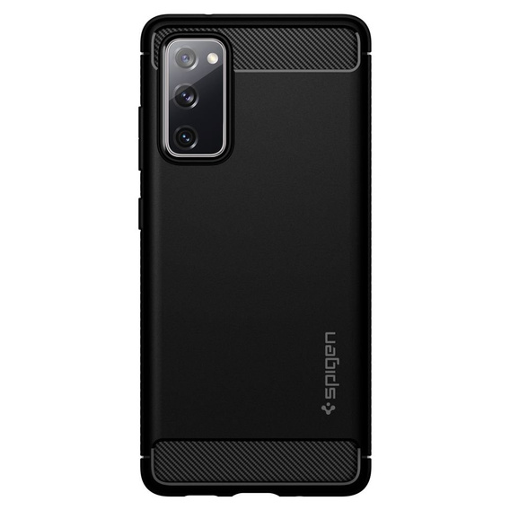 Etui Spigen do Samsung Galaxy S20 FE, Rugged Armor, czarne ACS01847