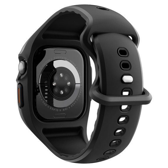 Spigen Liquid Air Pro – Pasek i Etui do Apple Watch 10/11 46 mm – Matte Black