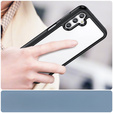 Etui do Samsung Galaxy A14 4G/5G, Fusion Hybrid, przezroczyste / czarne