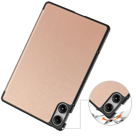 Etui do Xiaomi Redmi Pad Pro, Smartcase, różowe rose gold