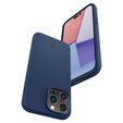 Etui Spigen do iPhone 14 Pro, Silicone Fit MagSafe, Navy Blue