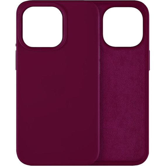 Etui do iPhone 14 Pro, Silicone Lite, czerwone