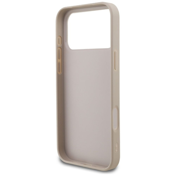 Etui GUESS do iPhone 17 Pro Max, 4G Classic Logo, różowe