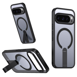 Etui do Google Pixel 10 Pro XL, Fusion Hybrid, do MagSafe, z podstawką, czarne