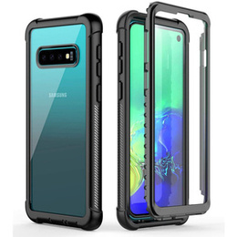 Etui Shockproof do Samsung Galaxy S10+ Plus, bez folii, czarne
