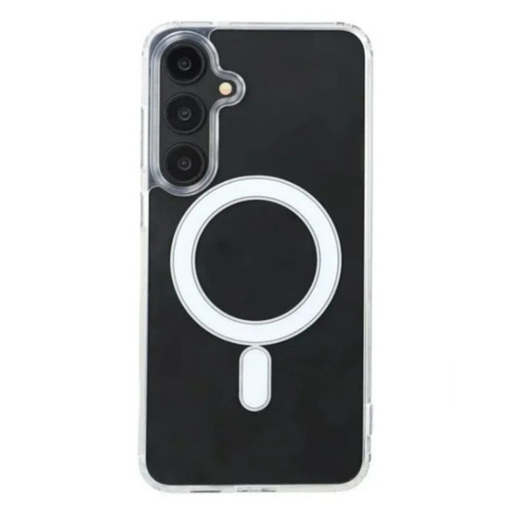 Etui do Samsung Galaxy S25 FE, Fusion Hybrid, do MagSafe, przezroczyste