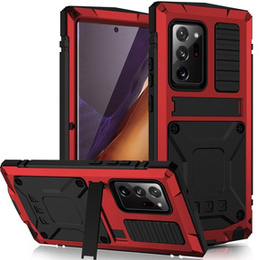 Etui do Samsung Galaxy Note 20 Ultra, R-JUST, pancerne, czerwone