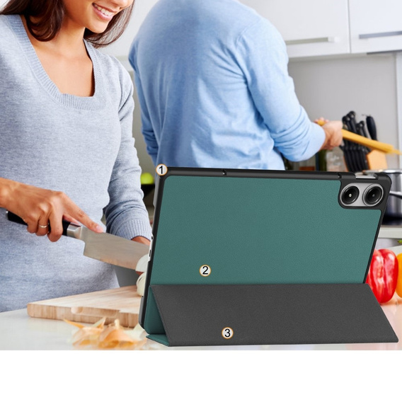 Etui do Xiaomi Redmi Pad Pro / Xiaomi Poco Pad, Smartcase, zielone