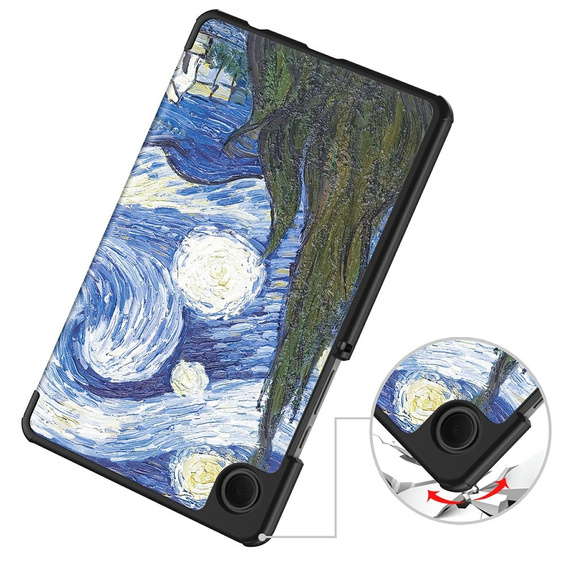 Etui do Samsung Galaxy Tab A11/A9, Smartcase, Starry Sky