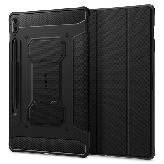 Etui SPIGEN do Samsung Galaxy Tab S10+/S9 FE+ Plus 12.4 X610 / X616B, Rugged Armor Pro, Czarne