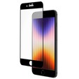 2x Szkło Hartowane do iPhone 7/8/SE 2020/SE 2022, ERBORD 3D pełne, szybka na cały ekran