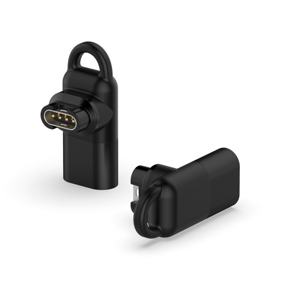Mini złącze / Adapter do zegarków Garmin, Czarny