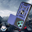 Etui pancerne do Honor 400 Lite, CamShield Slide, niebieskie