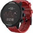 Pasek Rhombic Grain do zegarka Suunto 9, Red