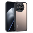 Etui do Xiaomi 15T Pro, Fusion Hybrid, przezroczyste z czarną ramką