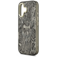 Etui GUESS do iPhone 17, Python Pattern MagSafe, czarne
