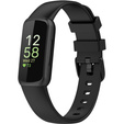 Pasek Silikonowy do Fitbit Inspire 3, Czarny