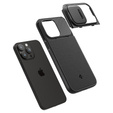 Etui SPIGEN do iPhone 15 Pro Max, Optik Armor MagSafe, Czarne