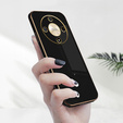 Etui do Honor Magic 6 Lite 5G, Glamour CamShield, czarne