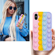 Etui Push Bubble Pop It do iPhone X / XS