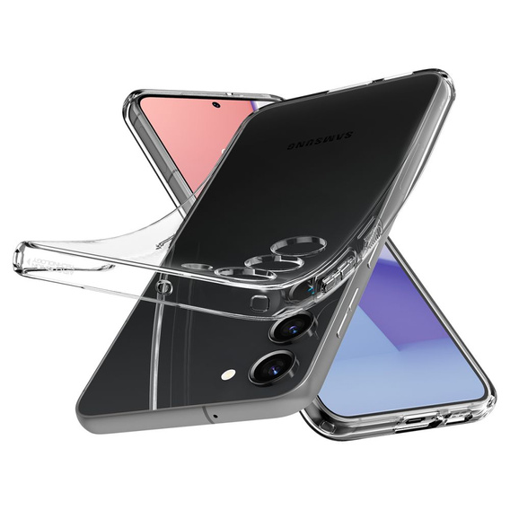 Etui Spigen do Samsung Galaxy S23, Liquid Crystal, przezroczyste