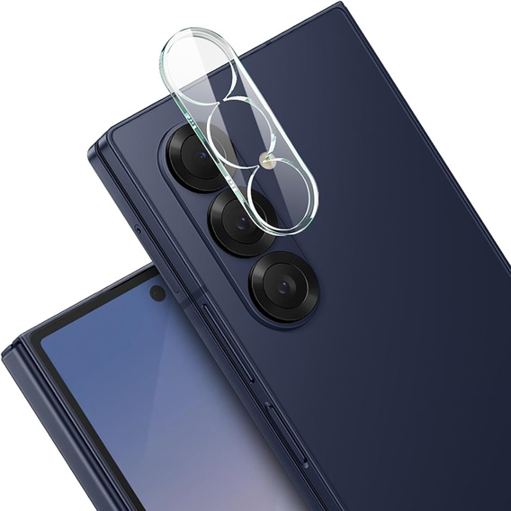 2x Szkło hartowane na aparat ERBORD do Samsung Galaxy Z Fold7 5G, Przezroczyste