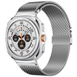Bransoleta Milanese do Samsung Galaxy Watch 8 / 8 Classic, Srebrna