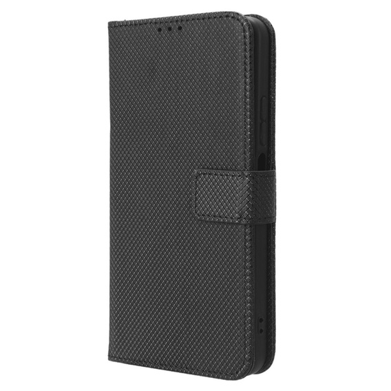 Etui z klapką do Xiaomi Redmi Note 12 4G, Wallet Smart Magnet, czarne