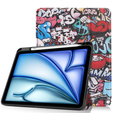 Etui do iPad Air 11" 2025/2024 (7/6 gen.), Smartcase, graffiti