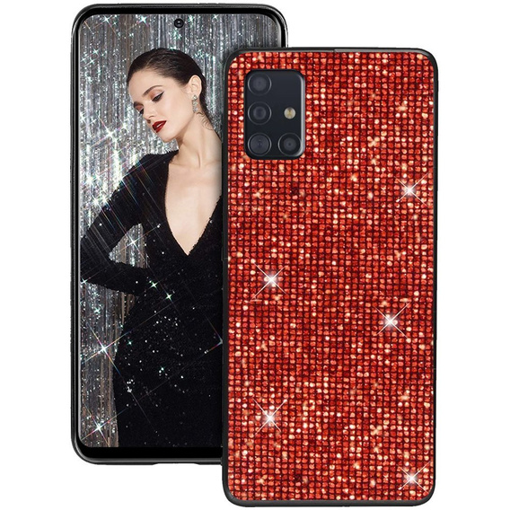 Etui Sparkle do Samsung Galaxy A51, Red