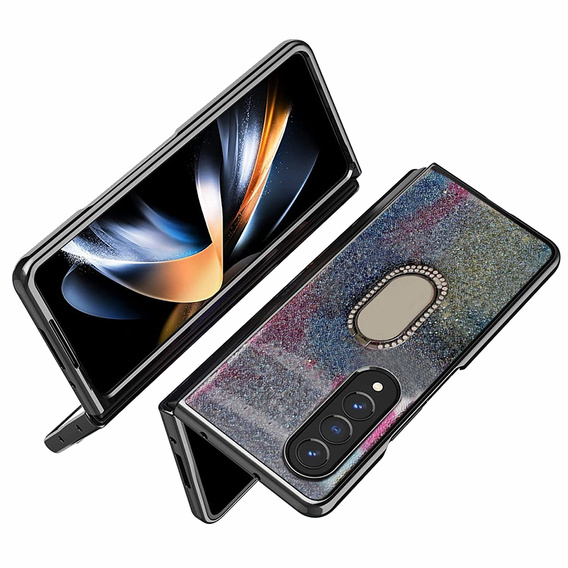 Etui Rhinestone do Samsung Galaxy Z Fold4 5G, Style E