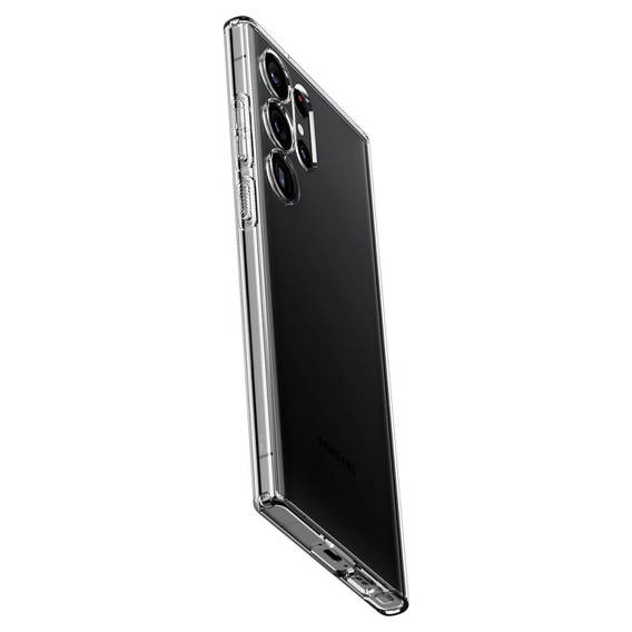 Etui Spigen do Galaxy S23 Ultra, Liquid Crystal, przezroczyste