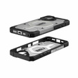 Etui Urban Armor Gear do iPhone 17, Pathfinder MagSafe, ice/silver