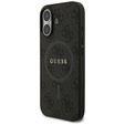 Etui GUESS do iPhone 17, 4G Ring Classic Logo, czarne