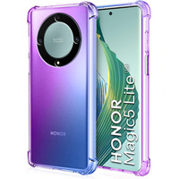 Etui Gradient Dropproof do Honor Magic 5 Lite, Fioletowe / niebieskie