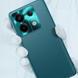 Etui skórzane do Xiaomi Redmi Note 13 5G, Obudowa leather hybrid Case, Zielone