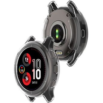 Etui Silikonowe Obudowa do Garmin Venu 2 Plus, Przezroczyste