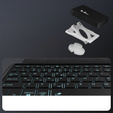 Etui z klawiaturą do Lenovo Tab 10.1 (2025), czarne
